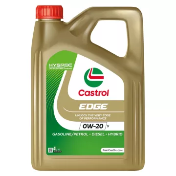 CASTROL EDGE 0W-20 V 4L motorolaj