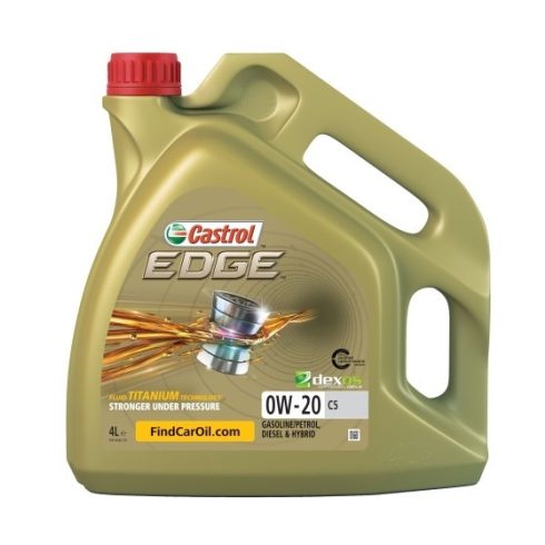 Castrol Edge Titanium C5 0W20 4L motorolaj