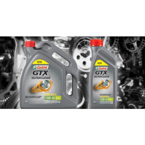 Castrol Gtx Ultraclean 10W-40 A3/B4 1 L Motorolaj