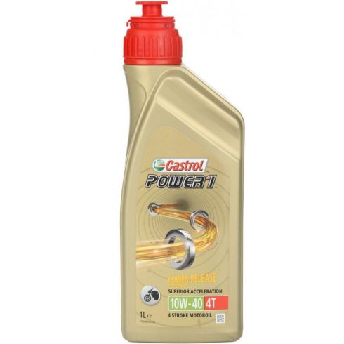 Castrol Power 1 4T 10W-40 1L  motorkerékpár motorolaj