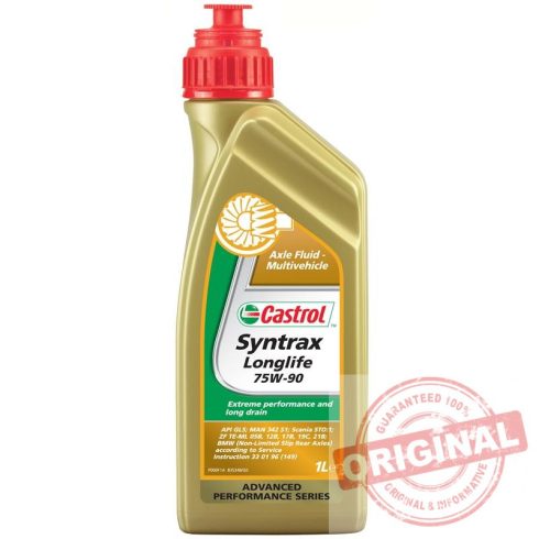 CASTROL SYNTRAX LONGLIFE 75W-90 1L manuális váltóolaj