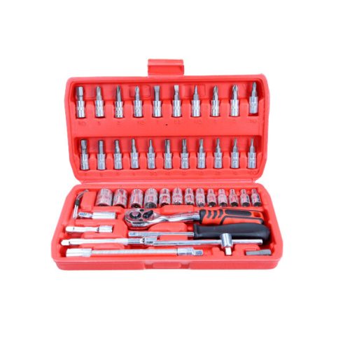 CTX WERKZEUGE 46 részes Torx szerszámkészlet hatszögletű házzal CTX.18.0046
