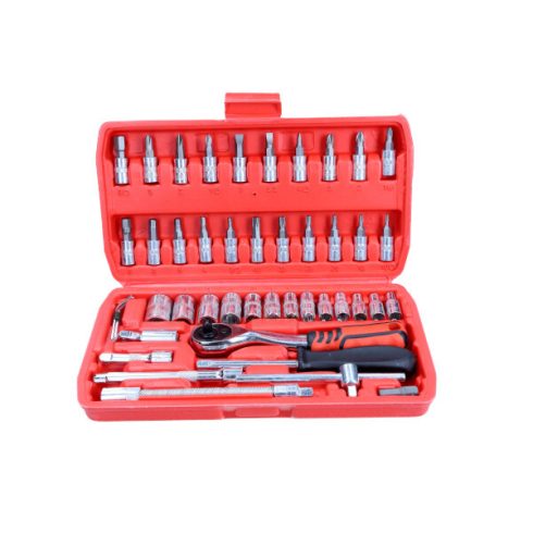 CTX WERKZEUGE 46 részes Torx szerszámkészlet hatszögletű házzal CTX.18.0046