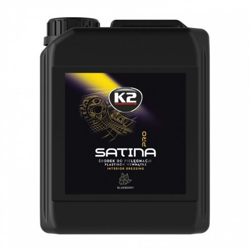 K2 SATINA PRO blueberry-műszerfalápoló és regeneráló 5L D5005