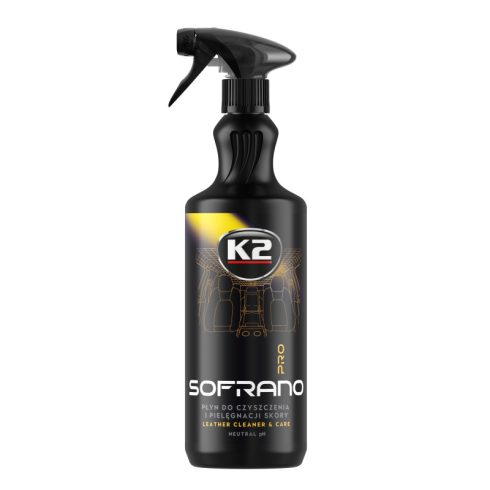 K2 SOFRANO PRO BŐR TISZTÍTÓ ÉS ÁPOLÓ HAB-SPRAY 1L D5051