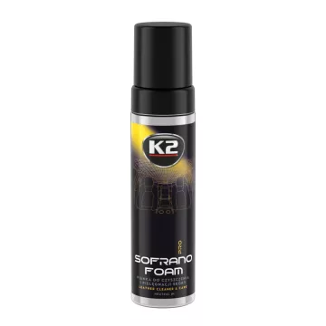   K2 SOFRANO FOAM PRO Bőrtisztító és ápoló hab 200ml D5053