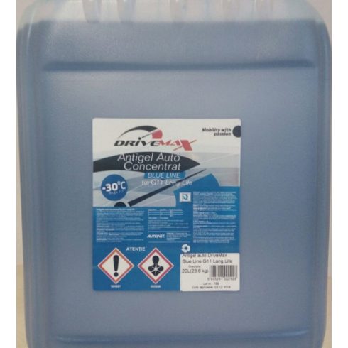 DriveMax AntiFreeze G11 20L fagyálló hűtőfolyadék