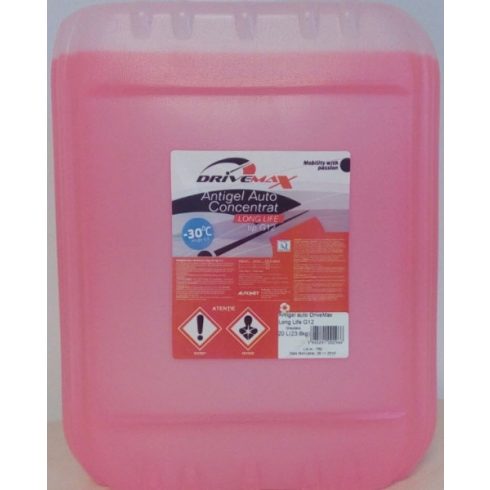 DriveMax AntiFreeze G12 20L fagyálló hűtőfolyadék