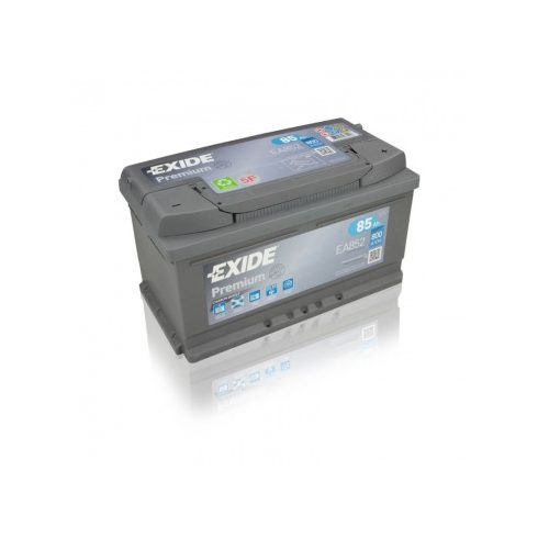 Exide Premium EA852 12V 85Ah 800A Jobb+ akkumulátor