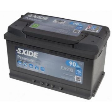 Exide Premium EA900 12V 90Ah 720A Jobb+ akkumulátor