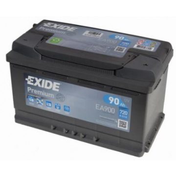 Exide Premium EA900 12V 90Ah 720A Jobb+ akkumulátor