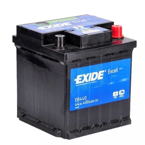 Exide Excell EB440 12V 44Ah 400A  EU Punto Jobb+ akkumulátor