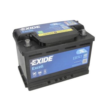 EXIDE Excell EB741 12V 74Ah 680A Bal+ akkumulátor