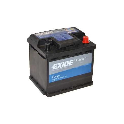 Exide Classic EC440 12V 44Ah 360A Jobb+ akkumulátor