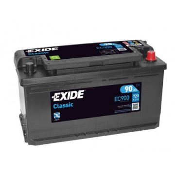 EXIDE Classic EC900 12V 90Ah  720A Jobb+ akkumulátor