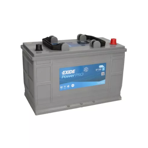 EXIDE Power Pro 12V 120Ah/870A teherautó akkumulátor Jobb+ EF1202