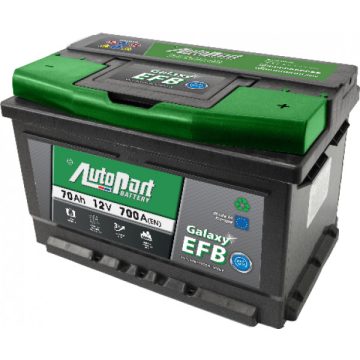   AutoPart Galaxy Efb Start-Stop EFB570 12V 70Ah 700A Jobb+ autó akkumulátor