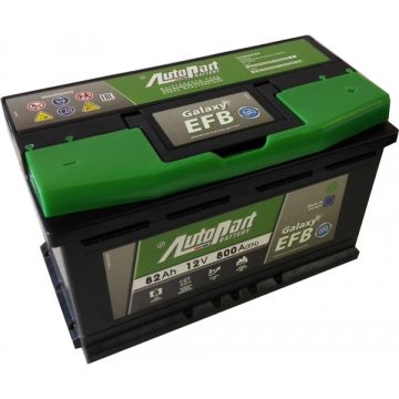   AutoPart Galaxy Efb Start-Stop EFB582 12V 82Ah 800A Jobb+ autó akkumulátor