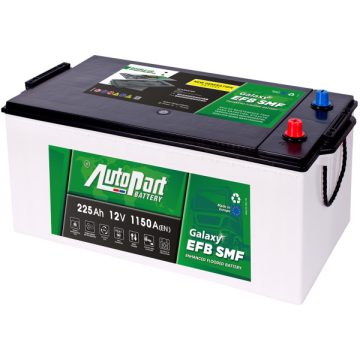   AutoPart GALAXY EFB 12V 225Ah 1150A Bal+ teherautó akkumulátor  EFB725