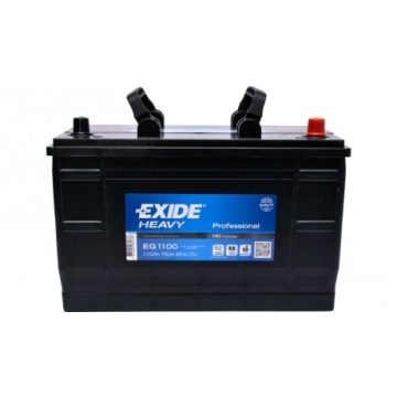 EXIDE TRUCK EG1100 12V 110Ah 750A Jobb+ akkumulátor