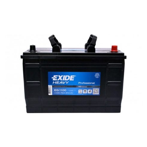 EXIDE TRUCK EG1100 12V 110Ah 750A Jobb+ akkumulátor