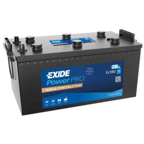 EXIDE PowerPRO Agri-Construction (OE) AKKU 12V 235AH 1450 A Bal+ teherautó akkumulátor