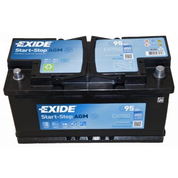 EXIDE AGM EK950 12V 95Ah 850A Jobb+ akkumulátor