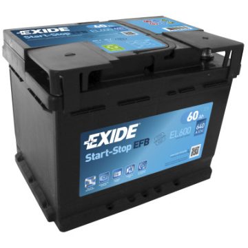 EXIDE ECM EL600 12V 60Ah 640A Jobb+ akkumulátor