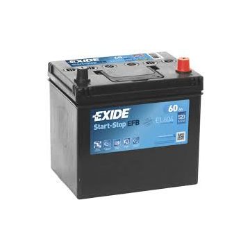 EXIDE ECM EL604 12V 60Ah 520A Jobb+ akkumulátor