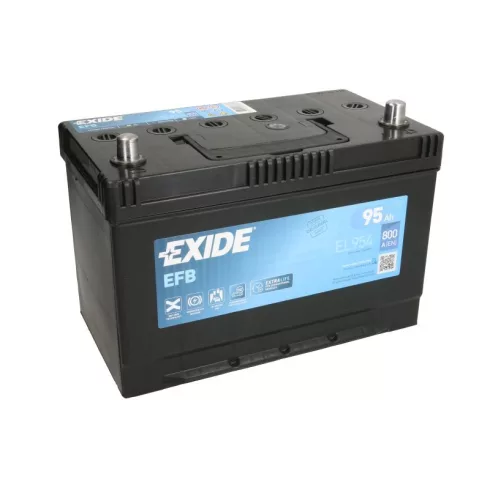 Exide EFB Start-Stop 12V 95Ah 800A indító akkumulátor jobb+ EL954