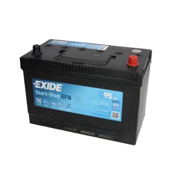   Exide EFB Start-Stop 12V 95Ah 800A indító akkumulátor jobb+ EL954