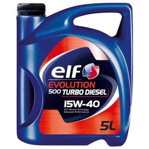 Elf 15W40 Evolution 500 Turbo Diesel / A3/B3 5L motorolaj