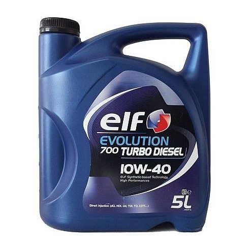 Elf Evolution 700 Turbo Diesel 10W-40 5L motorolaj