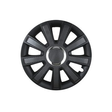   Cliff dísztárcsa készlet KOLPAK SAMOCHODOWY FLASH CARBON 15" FLASHCARBON15