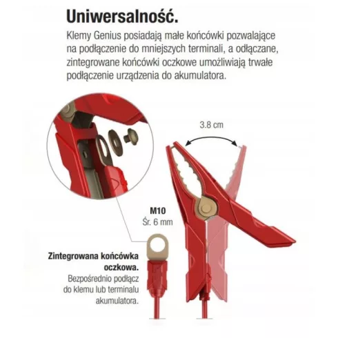 Noco GENIUS 10EU automata akkumulátor töltő 6V-12V 10A GENIUS10EU