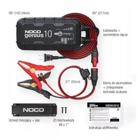 Noco GENIUS 10EU automata akkumulátor töltő 6V-12V 10A GENIUS10EU