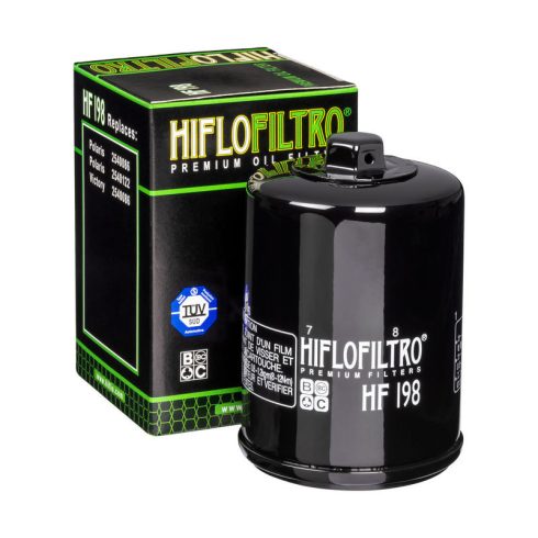 Hiflo motorkerékpár olajszűrő HF198