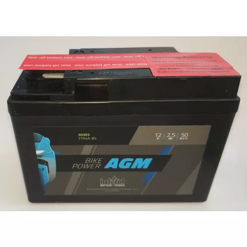 IntAct - 12v 2,5ah - AGM motor akkumulátor - *YTR4A-BS