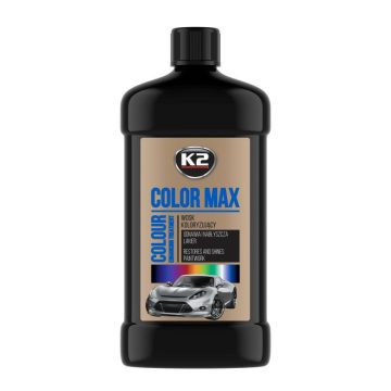 K2 COLOR MAX fekete polír-wax 500ml K025CA