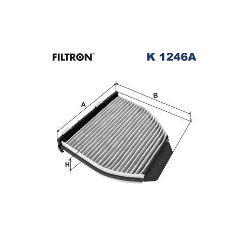 Filtron Pollen (utastér) szűrő MERCEDES C W204 03/07-, 03/09- W212 E, X204 GLK 05/05- K 1246A