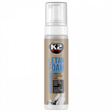 K2 LETAN FOAM 200ml bőrtisztító hab spray K205