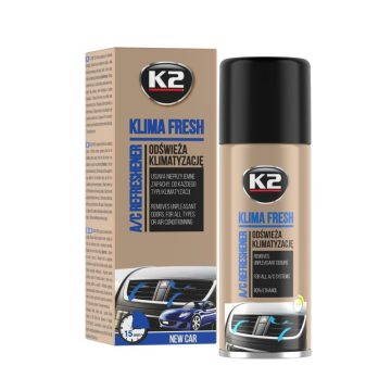   K2 KLIMA FRESH (új autó) klímatisztító spray 150ml K222NC