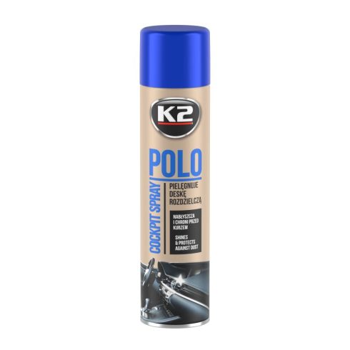 K2 POLO COCKPIT levendula műanyag és gumi ápoló spray 600ml K406LA