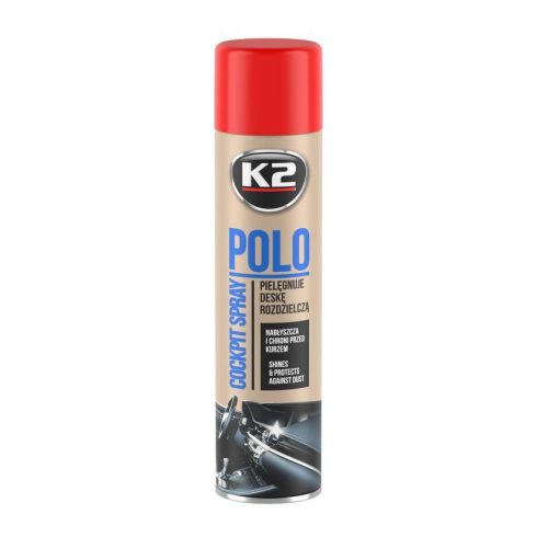 K2 műanyagápoló eper illatú spray 600ml K406TR