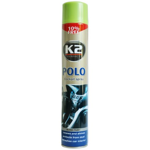 K2 COCKPITMAX K407ZJ0 750ml ZÖLDALMA műszerfal ápoló spray