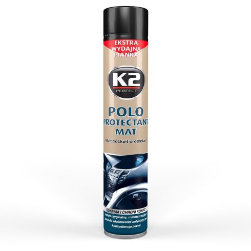 K2 POLO PROTECTANT műanyagápoló black man illatú spray 750ml K418BL
