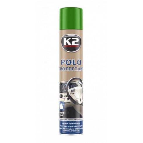 K2 POLO PROTECTANT zöldalma illatú műszerfalápoló spray 750ml K418ZH