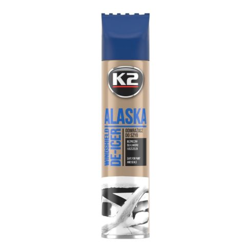 K2 ALASKA szélvédő jégmentesítő spray 300ml K603