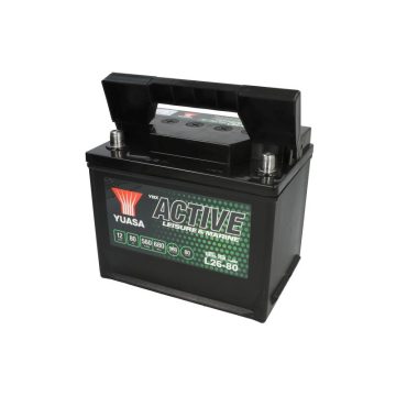   YUASA 12V 80Ah/560A Active Leisure & Marine ellátó akkumulátor Bal+ L26-80