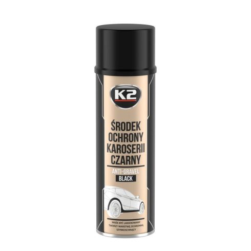 K2 ANTI-GRAVEL BLACK kavicsvédelem spray 500ml L310